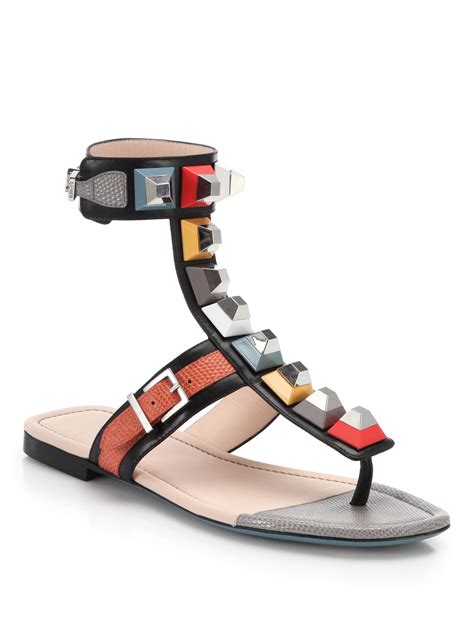 fendi embellished thong sandals|fendi jeans sale.